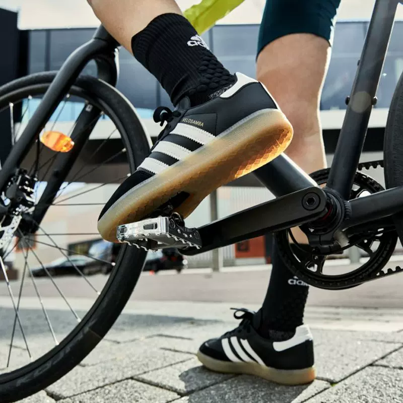 Giày Adidas Samba Vegan Shoes 'Black' H01878 - Ảnh 3