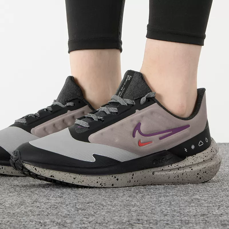 Giày Nike Wmns Air Winflo 9 Shield 'Cobblestone Vivid Purple' DM1104-002 - Ảnh 2
