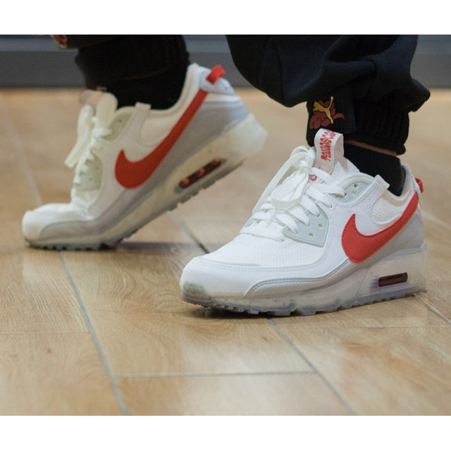 Giày Nike Air Max 90 Terrascape ‘White Red’ DQ3987-100 - Ảnh 3