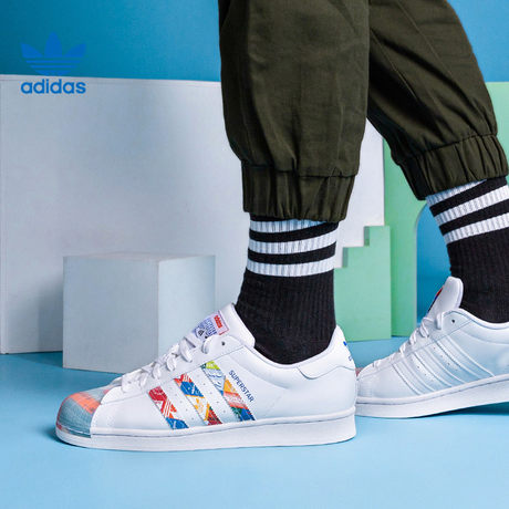 Giày Adidas Superstar 'Multi Logo' GX2717 - Ảnh 5