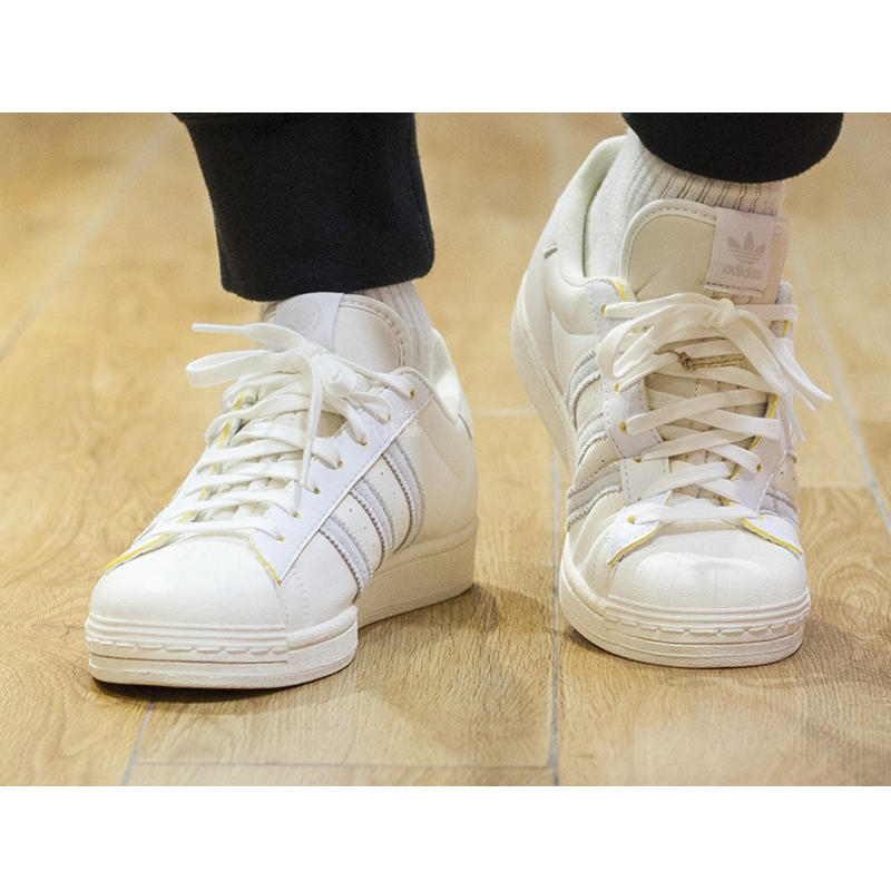 Giày Adidas Superstar Vegan ‘Cream’ GY4656 - Ảnh 6