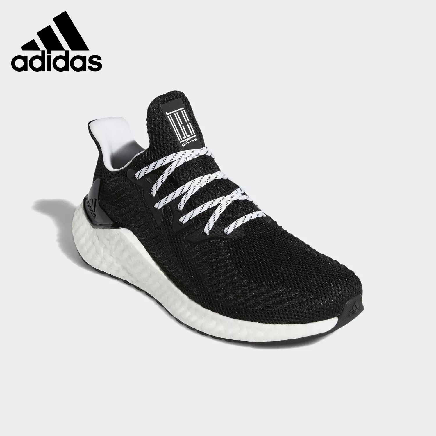 Giày Adidas AlphaBoost 'Black White' EG6537 - Ảnh 4