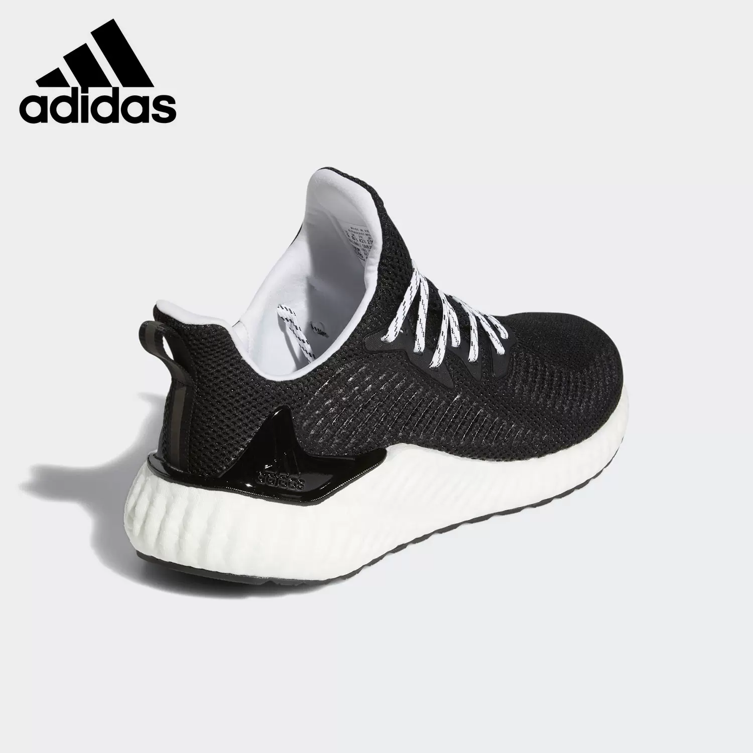 Giày Adidas AlphaBoost 'Black White' EG6537 - Ảnh 5