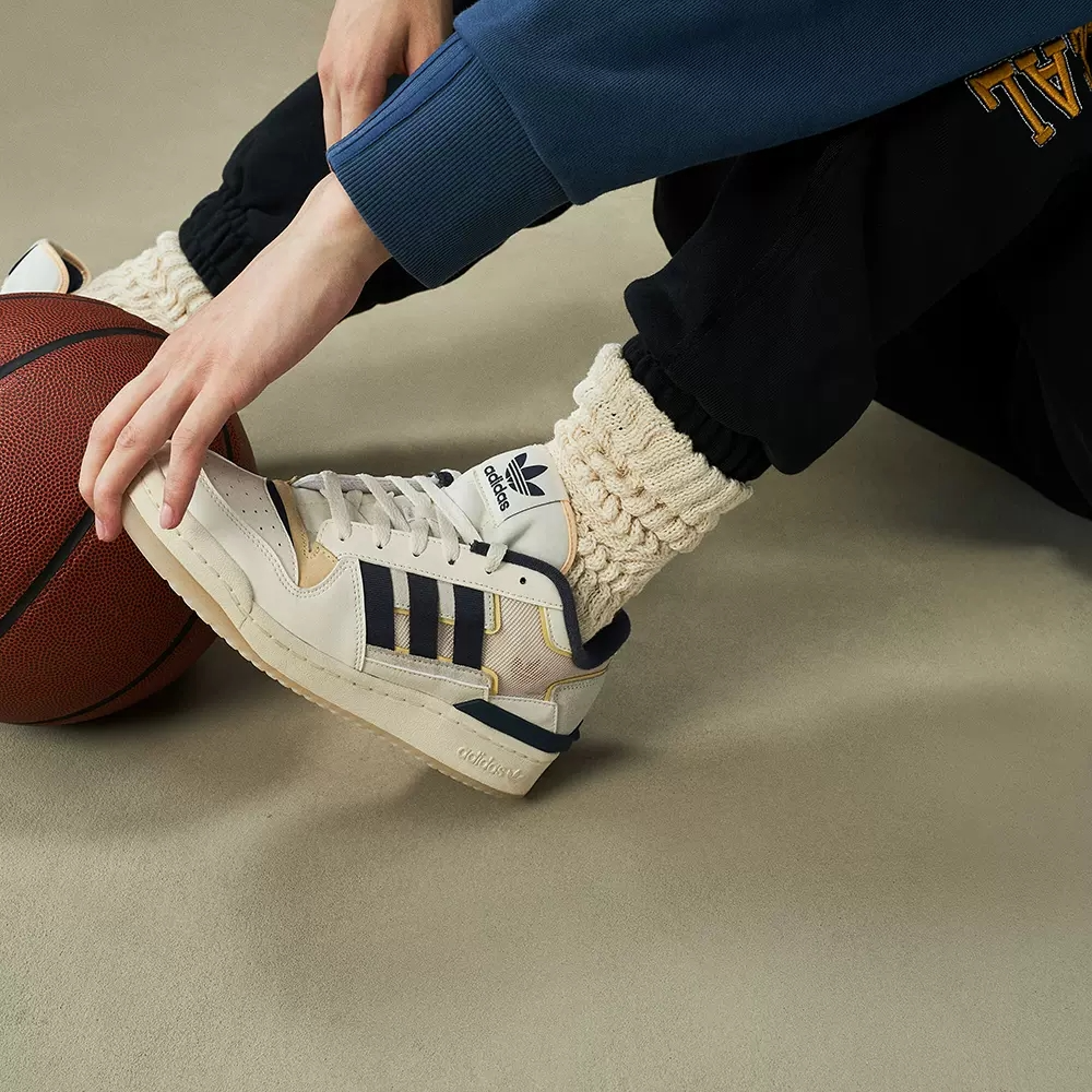 Giày Adidas Forum Exhibit Low 'Off White Shadow Navy' GX4121 - Ảnh 6