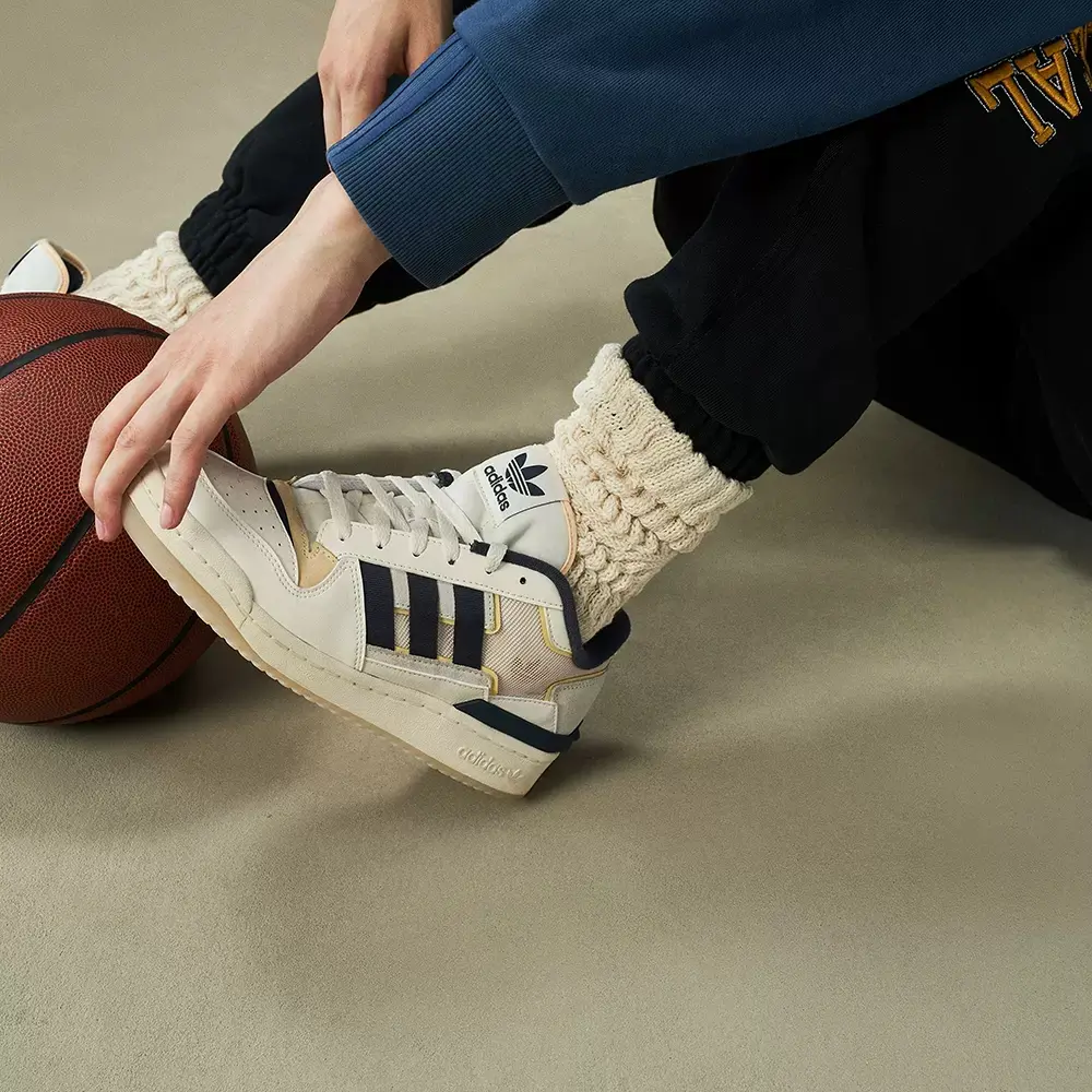 Giày Adidas Forum Exhibit Low 'Off White Shadow Navy' GX4121 - Ảnh 6