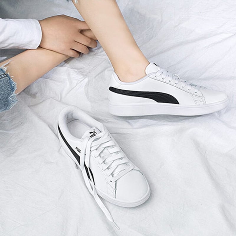 Giày Puma SMASH V2 Leather 365215-01 - Ảnh 2