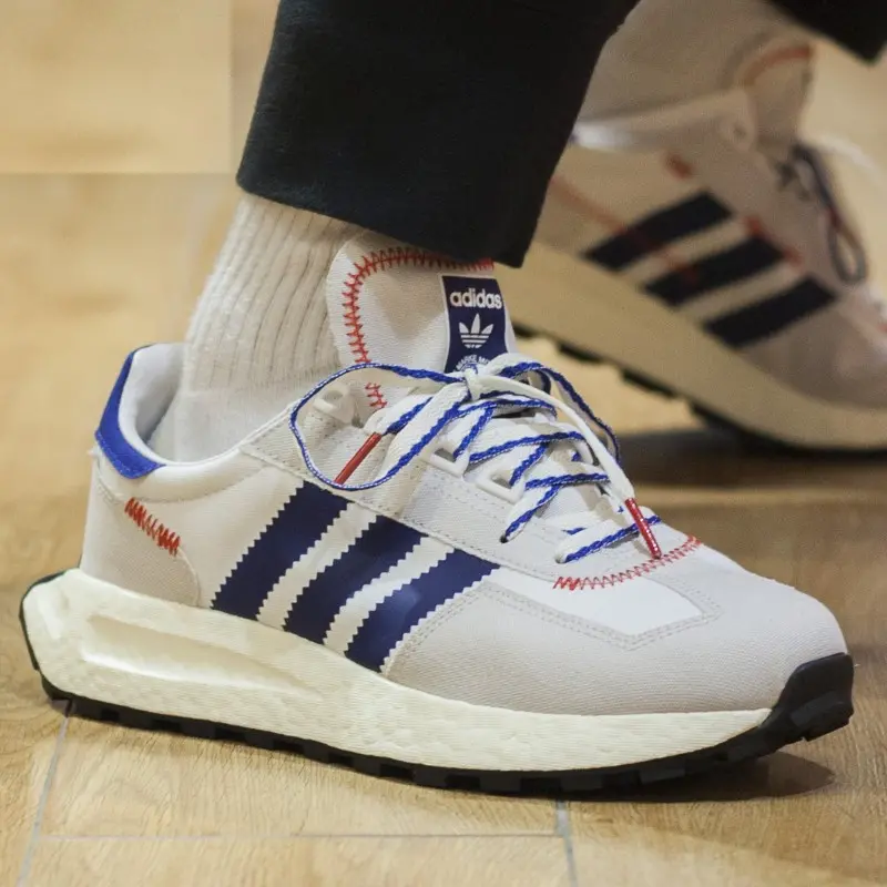Alternative view of Giày Adidas Retropy E5 'Crystal White Blue' HQ6330
