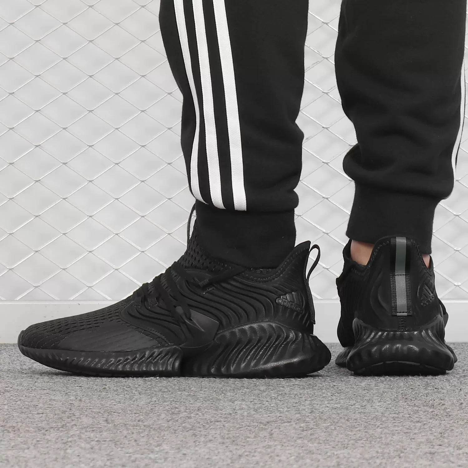 Giày Adidas Alphabounce Instinct CC U 'Black' EF8263 - Ảnh 4