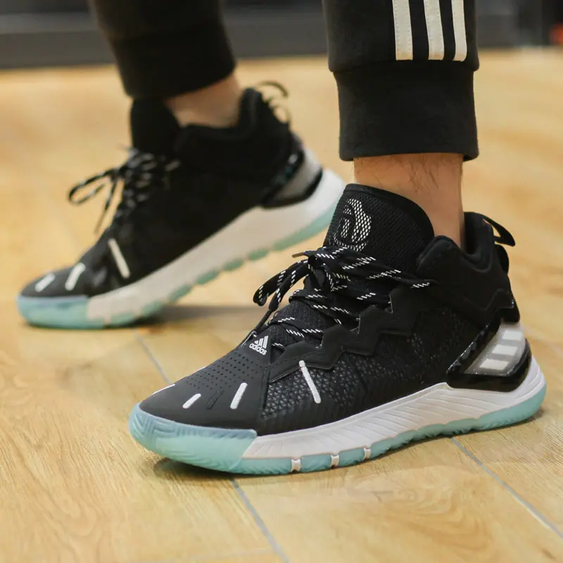 Giày Adidas D Rose Son of Chi 'Godspeed Black Pulse Aqua GX2928 - Ảnh 3