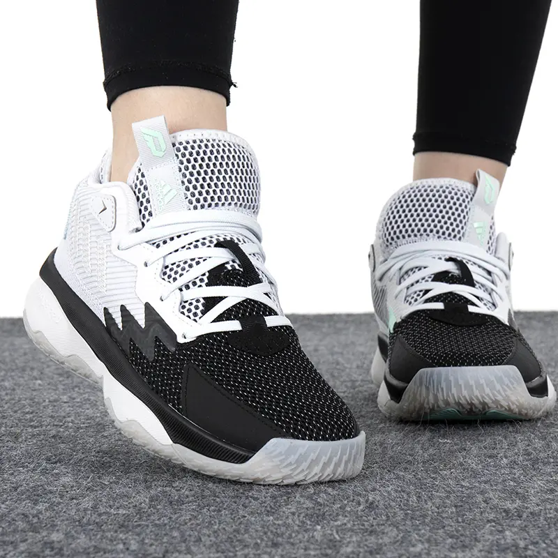 Alternative view of Giày Adidas Dame 8 'Black White' GY2907