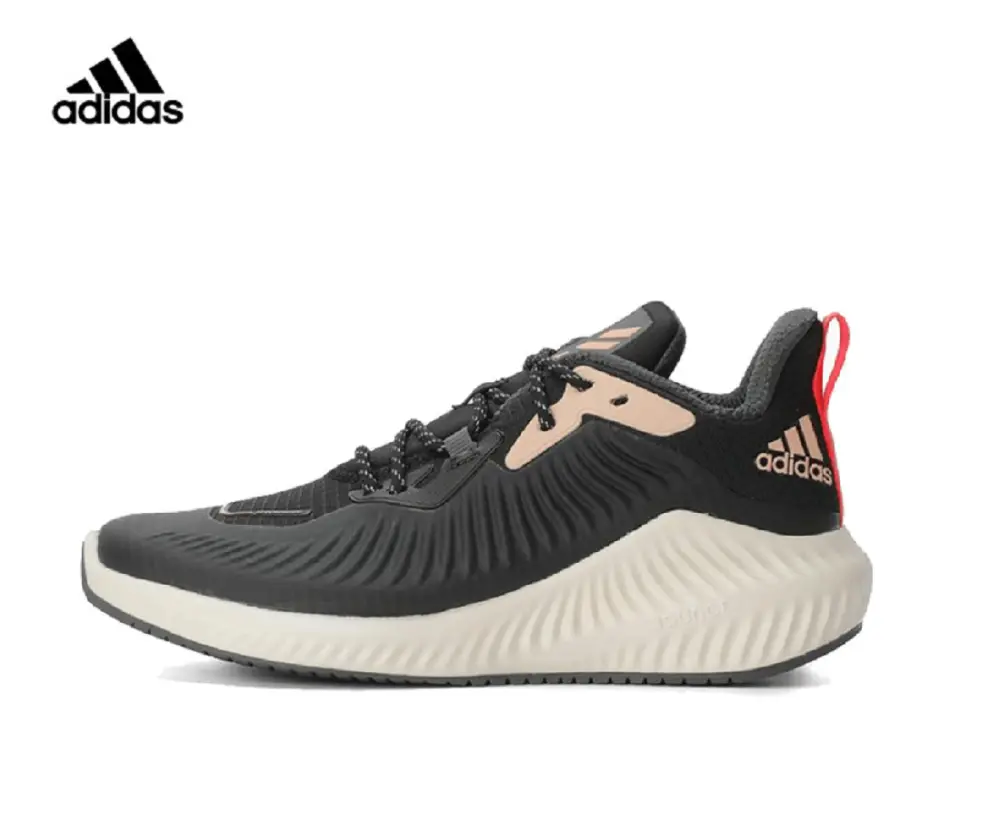 Alternative view of Giày Adidas Alphabounce Guard 'Black Scarlet Grey' FW6734