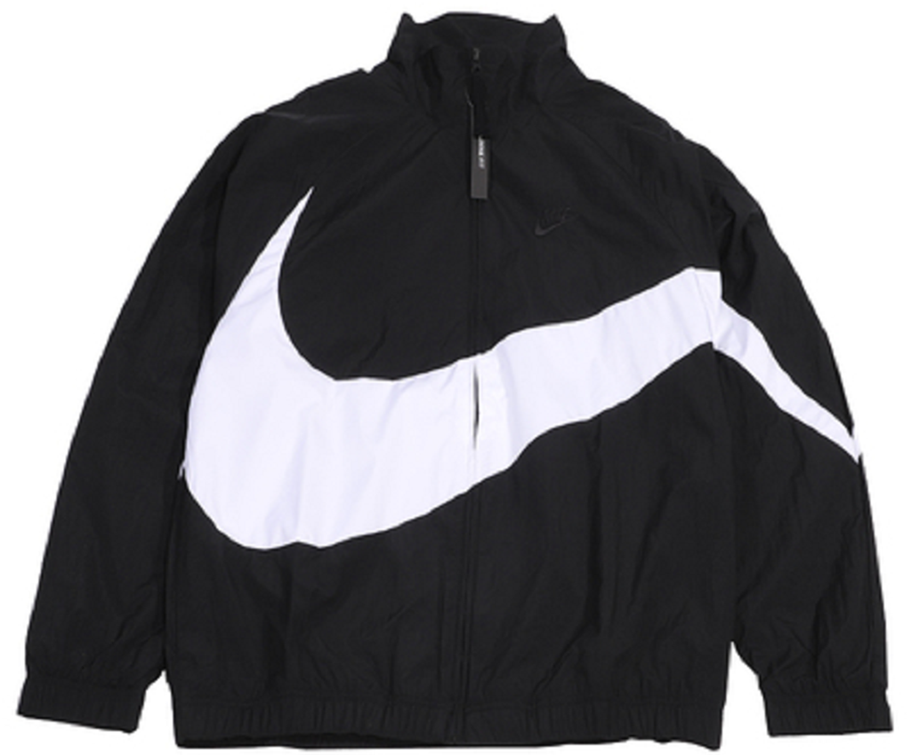 Áo Nike Sportswear 'Swoosh' Woven Black Windbreaker AR3133-010
