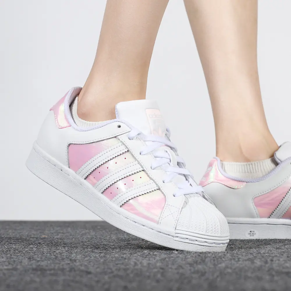 Giày Adidas Wmns Superstar 'White Clear Pink' FX6042 - Ảnh 3