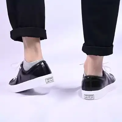 Giày Converse Jack Purcell Low 'Black' 168134C - Ảnh 7