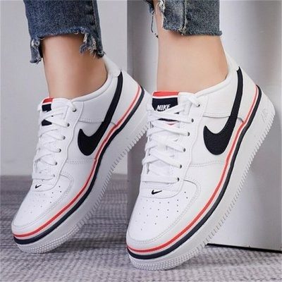 Giày Nike Air Force 1 LV8 1 GS 'White Concord' CW0984-100 - Ảnh 7