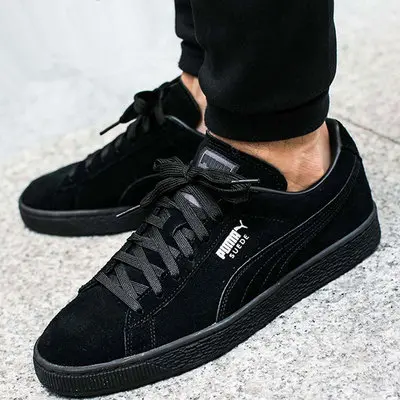 Giày Puma Suede Classic 'Black' 352634-77 - Ảnh 4
