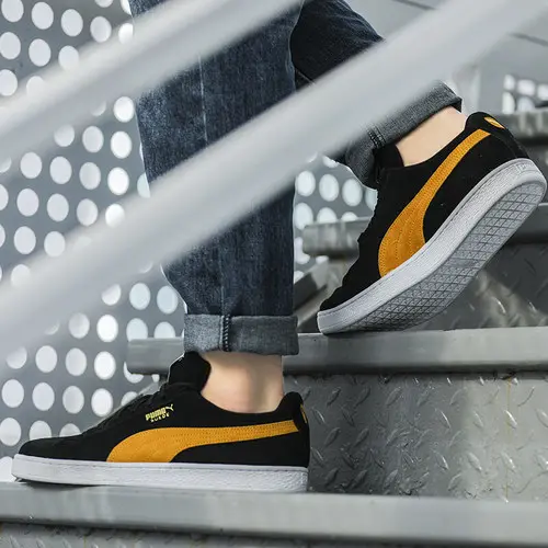 Giày Puma Suede Classic 'Black Golden Rod' 365347-85 - Ảnh 7