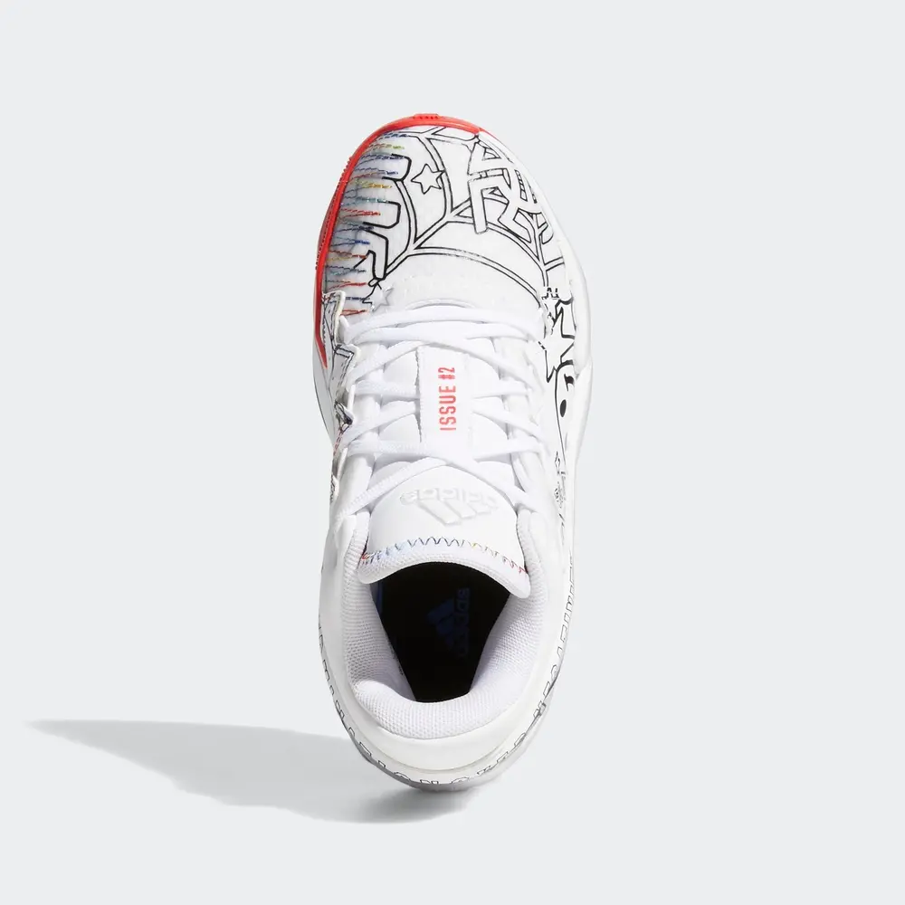 Giày Adidas D.O.N. Issue #2 Little 'Determination Over Negativity' G57972 - Ảnh 4