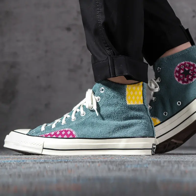 Giày Converse Chuck 70 High 'Faded Spruce' 166853C - Ảnh 4