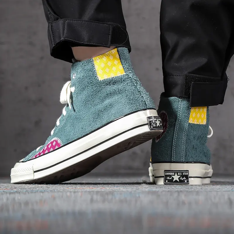 Giày Converse Chuck 70 High 'Faded Spruce' 166853C - Ảnh 3