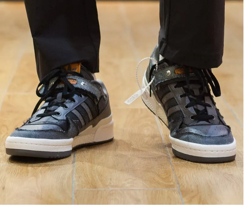 Giày Adidas Forum Low 'Dark Grey' HQ6335 - Ảnh 3