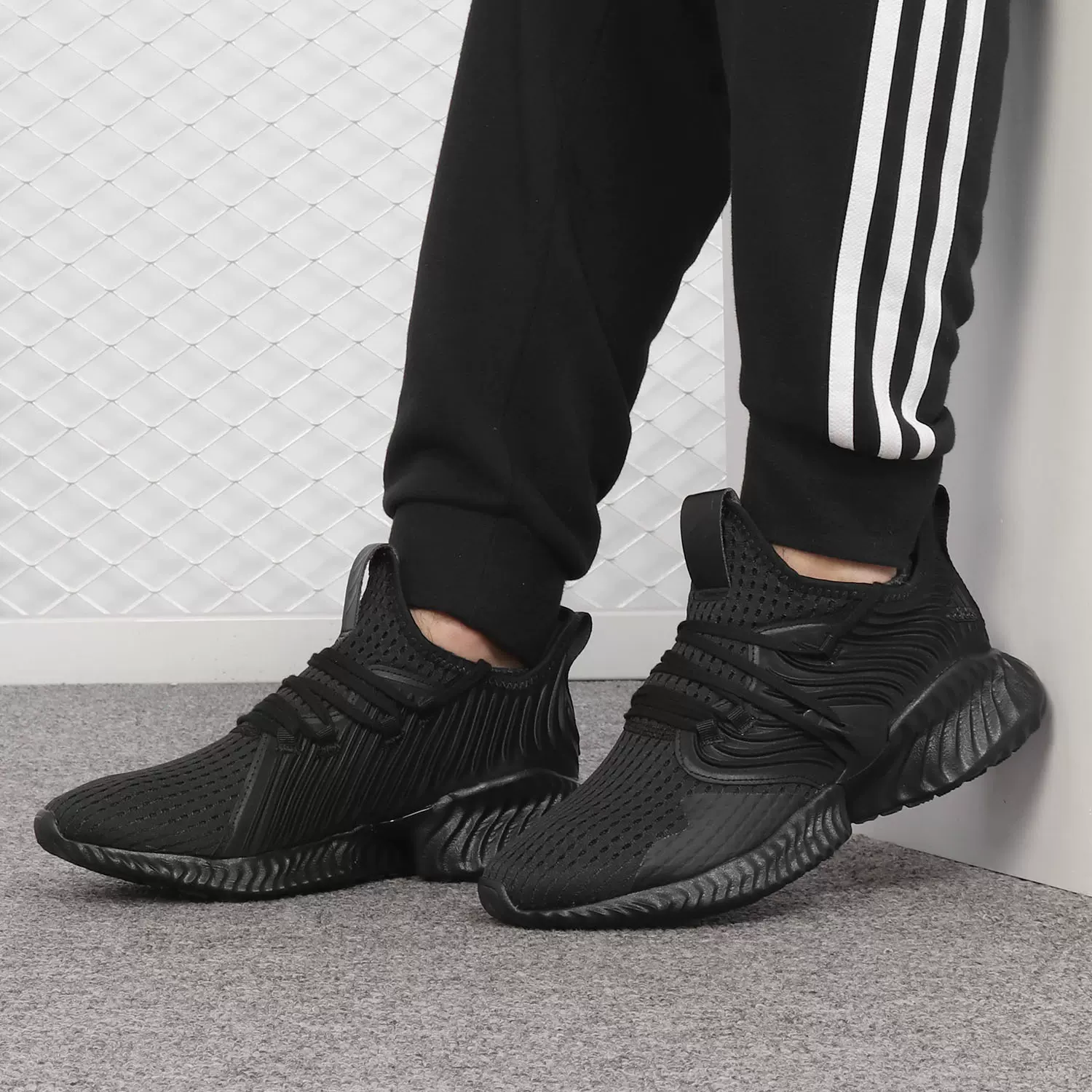 Giày Adidas Alphabounce Instinct CC U 'Black' EF8263 - Ảnh 5