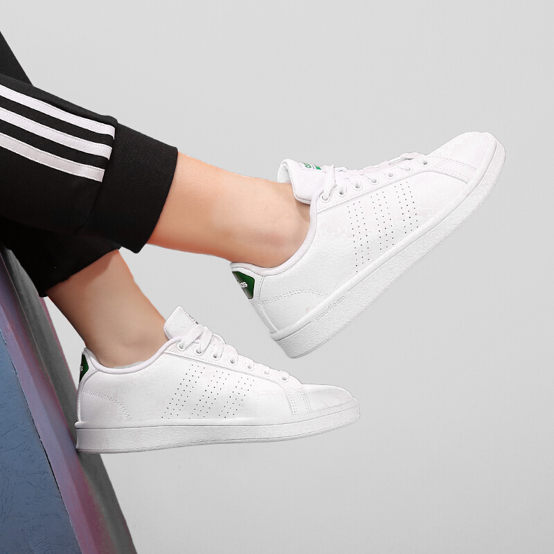 Giày Adidas Cloudfoam Advantage Clean 'Footwear White' AW3914 - Ảnh 4
