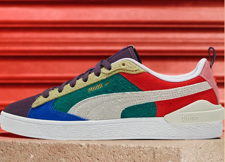Giày Puma Suede Bloc Wtformstrip 'Leisure Board' 381184-01 - Ảnh 3