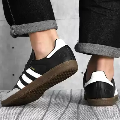 Giày Adidas Samba 'Vegan Black' FX9042 - Ảnh 4