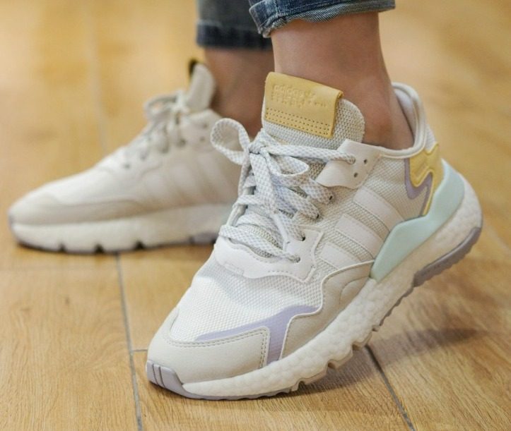 Giày Adidas Nite Jogger 'White Multi' H01728 - Ảnh 2
