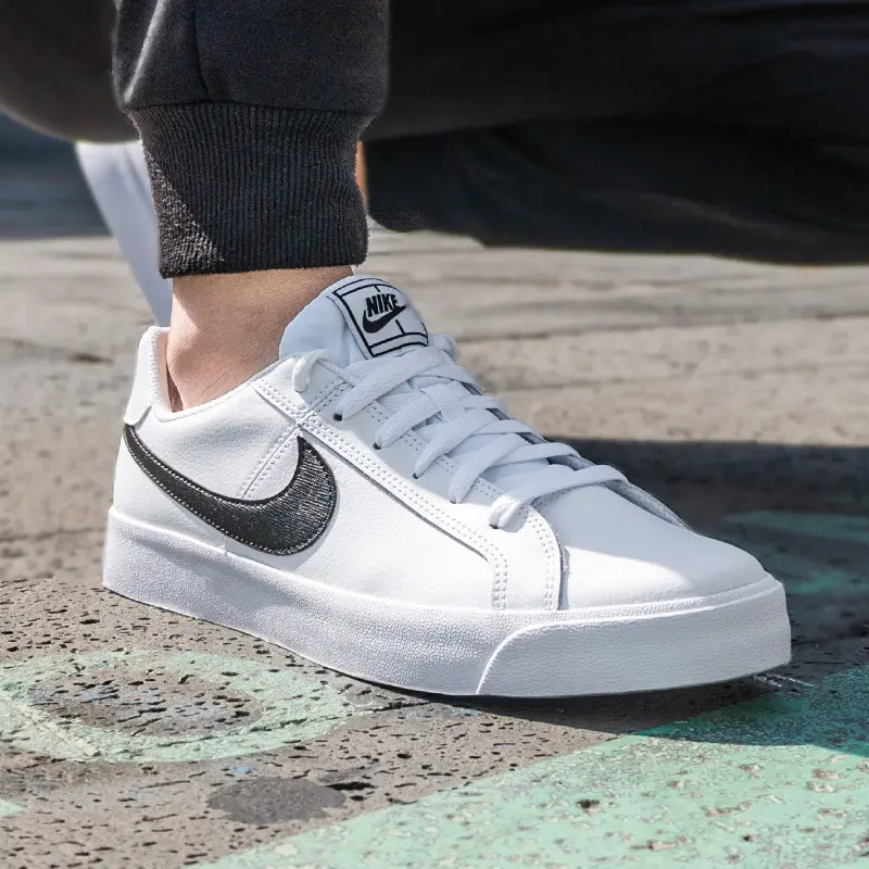 Giày Nike Court Royale AC 'White Black' BQ4222-103 - Ảnh 3