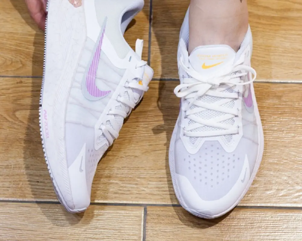 Giày Nike Wmns Zoom Winflo 8 'Football Grey Violet Shock' CW3421-102 - Ảnh 9