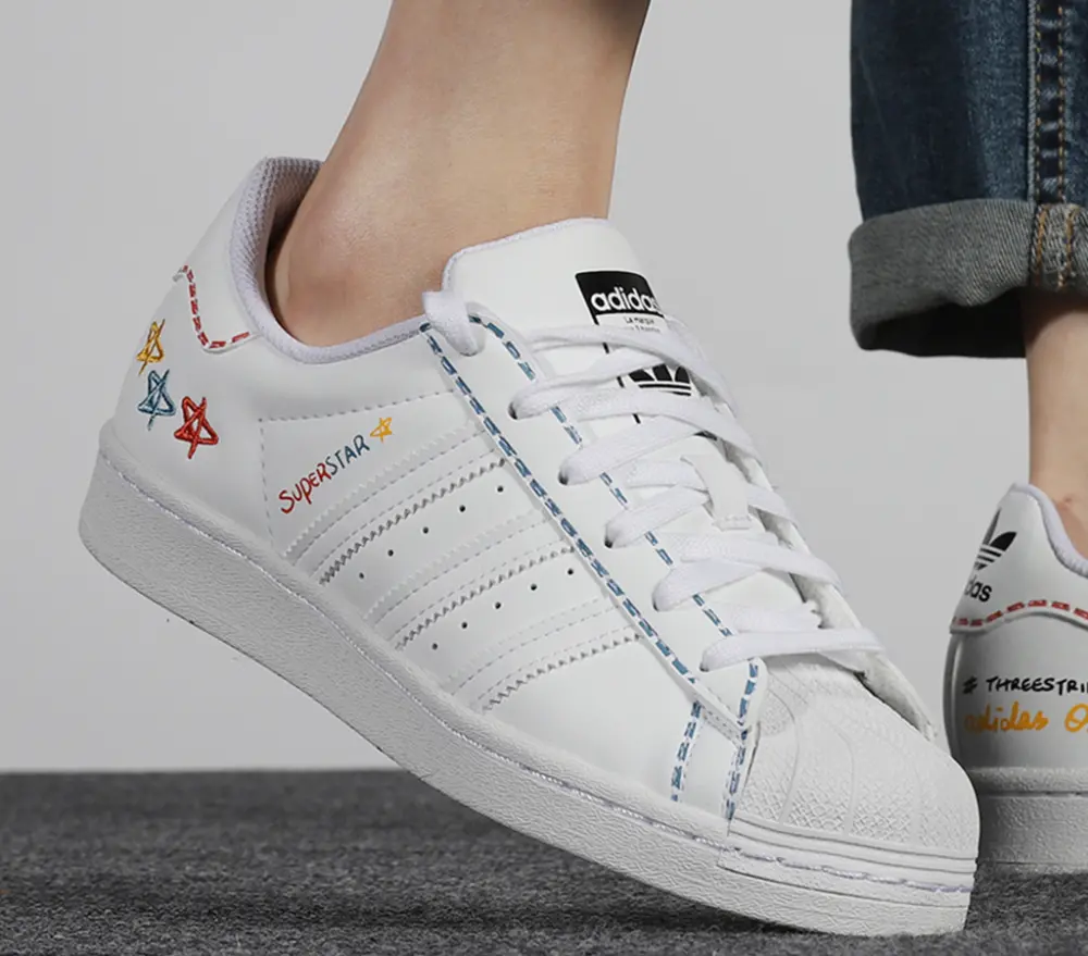 Giày Adidas Superstar 'White Footwear' GZ3034 - Ảnh 3