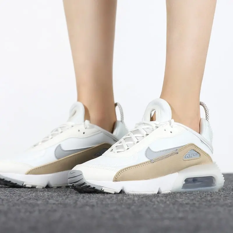 Giày Nike Air Max 2090 'White Tan Silver' DA8702-100 - Ảnh 6