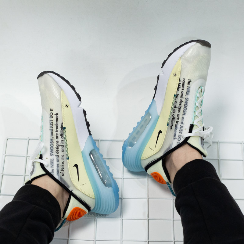 Giày Nike Air Max 2090 'Black Ice Blue Starfish Orange' DM0971-107 - Ảnh 6