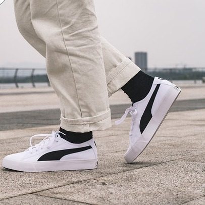 Giày Puma Bari CV 'White Black' 374362-02 - Ảnh 3