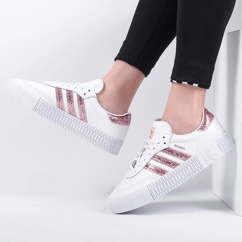 Giày Adidas Samba Rose Wmns 'Cloud White' FX3816 - Ảnh 3