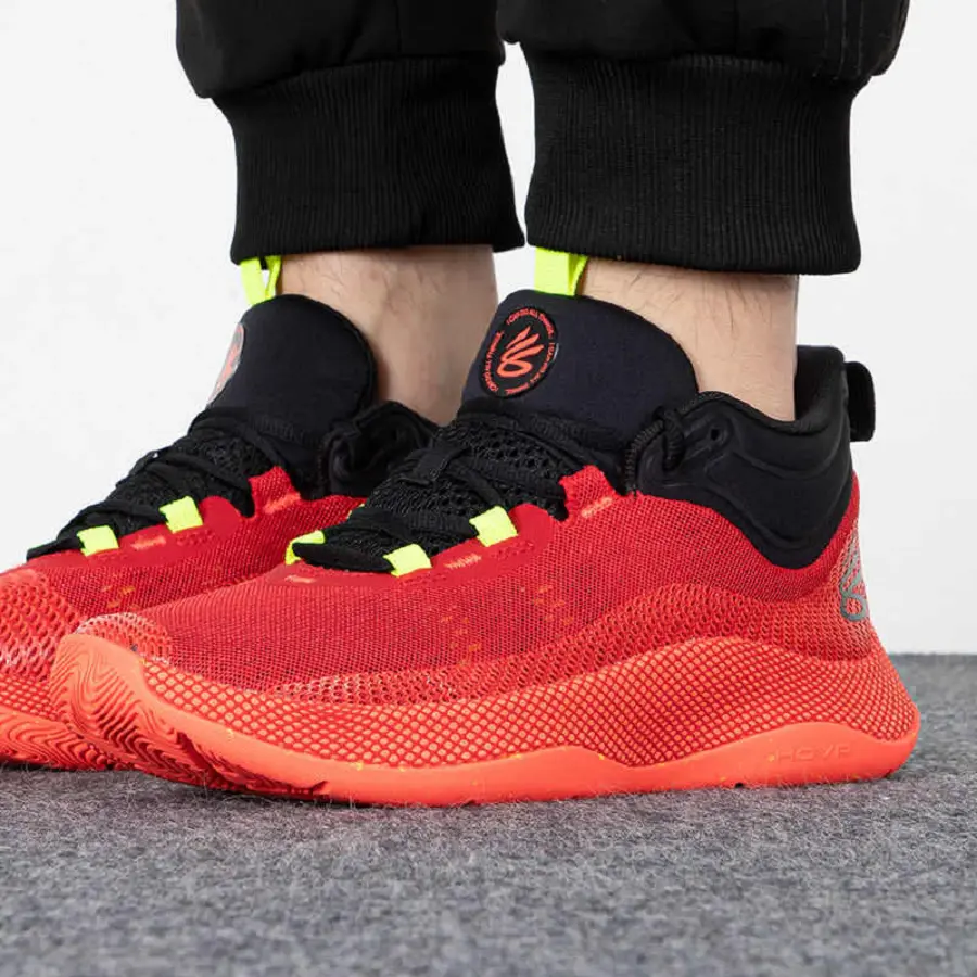 Alternative view of Giày Under Armour Curry HOVR™ Splash 'Red' 3024719-601