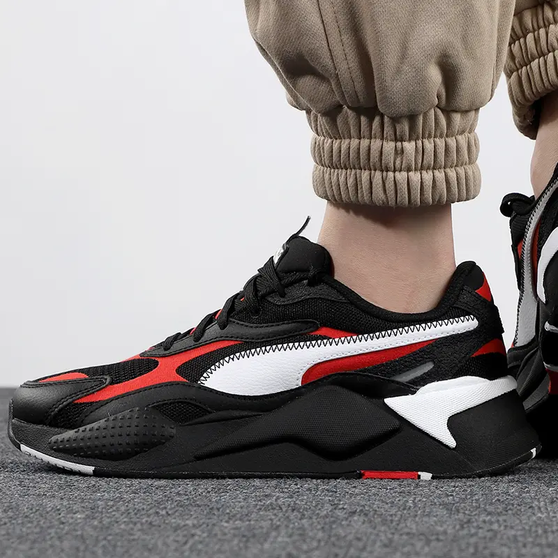 Giày Puma RS-X3 'Black Red' 374991-01 - Ảnh 4