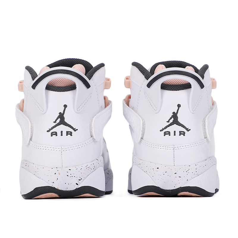 Giày Nike Air Jordan 6 Rings GS 'Arctic Orange' 323419-180 - Ảnh 4