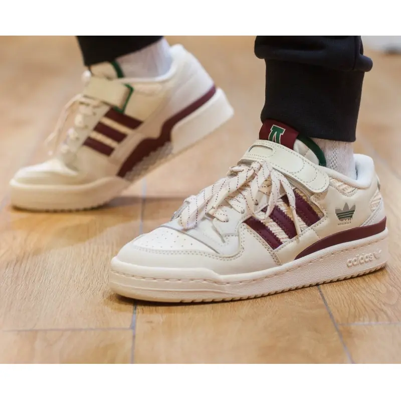 Alternative view of Giày Adidas Forum Low 'Leather White' GX1523