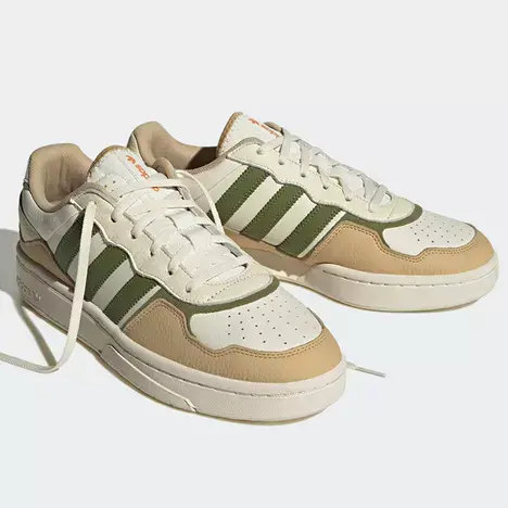 Giày Adidas Courtic 'White Brown Green' ID0567 - Ảnh 5
