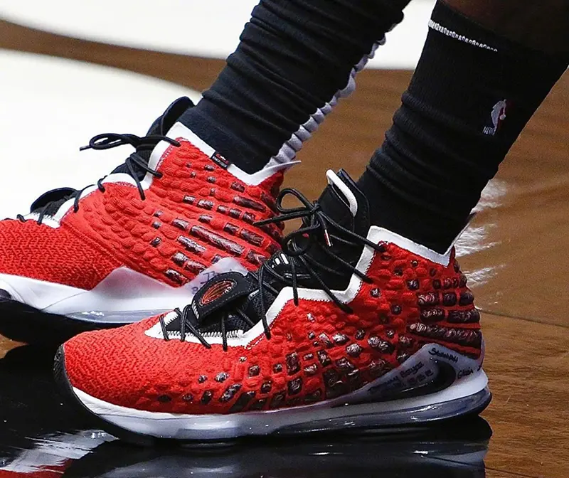 Giày Nike LeBron 17 EP 'Air Max Uptempo' BQ3178-601 - Ảnh 4