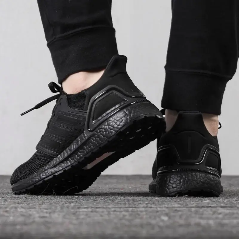 Giày Adidas UltraBoost 20 'Triple Black' EG0691 - Ảnh 4