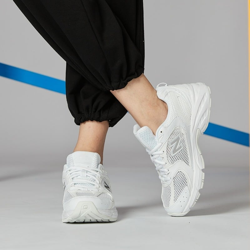 Giày New Balance 530 Retro 'White Silver' MR530FW1 - Ảnh 5