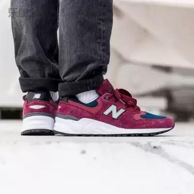 Giày New Balance 999 Made in USA 'Burgundy Navy' M999JTA - Ảnh 7