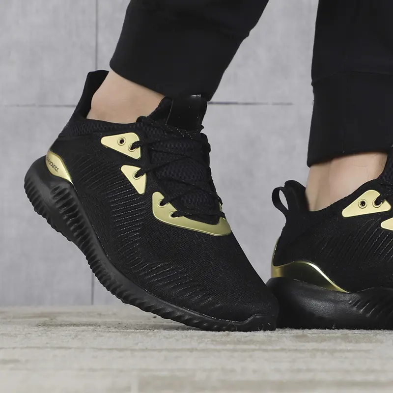 Giày Adidas Alphabounce 1 'Black Gold Metallic' FZ2196 - Ảnh 4
