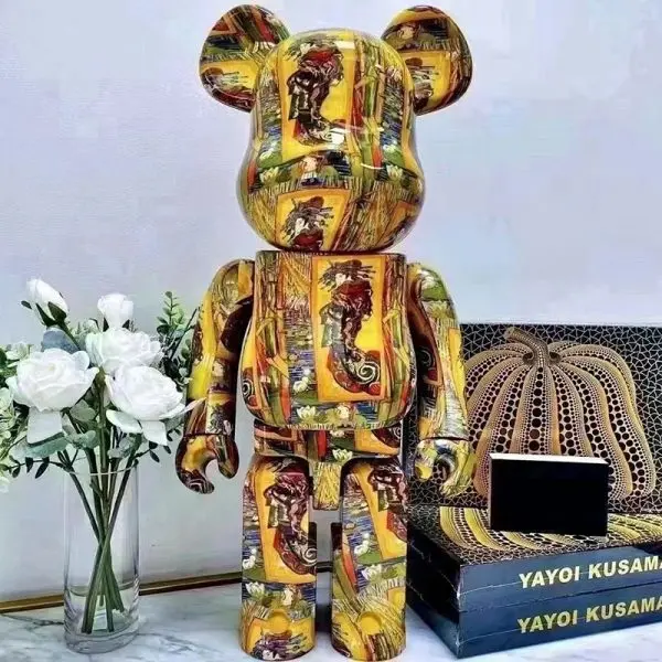 Mô Hình Bearbrick Van Gogh Museum Courtesan (After Eisen) - Ảnh 3