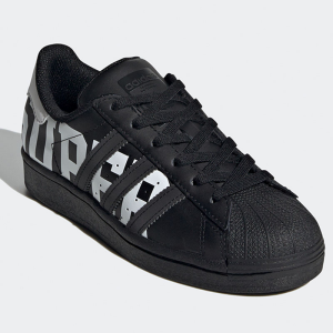 Alternative view of Giày Adidas Superstar Black Big Logo FV3745