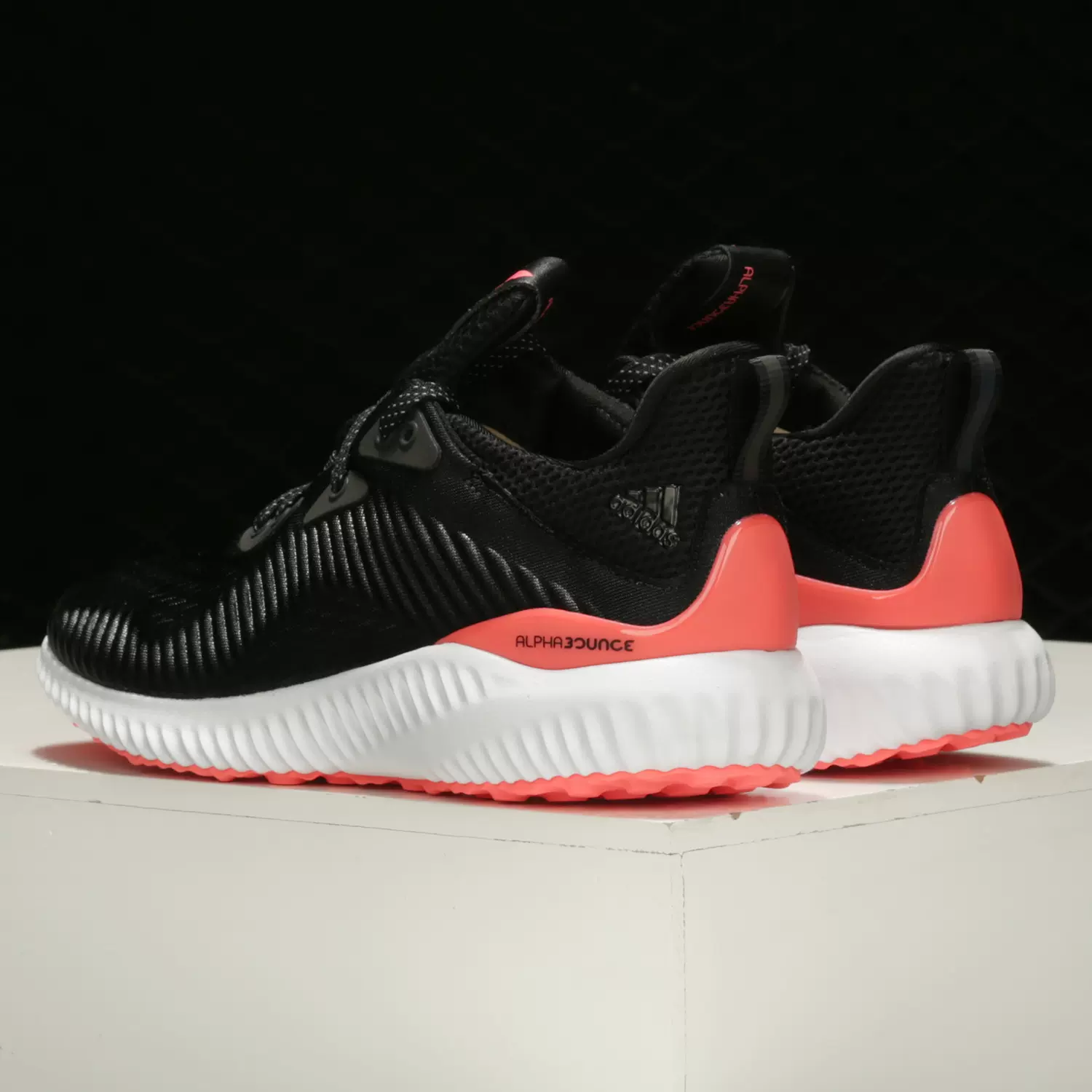 Giày Adidas Alphabounce 1 Men's 'Black Signal Pink' FZ2194 - Ảnh 7